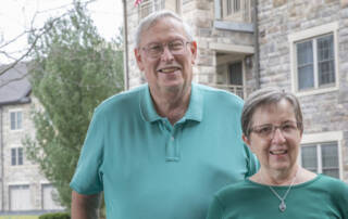 David and Janice Rohrbach after moving