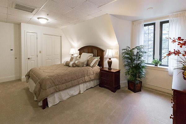 bedroom in apartment